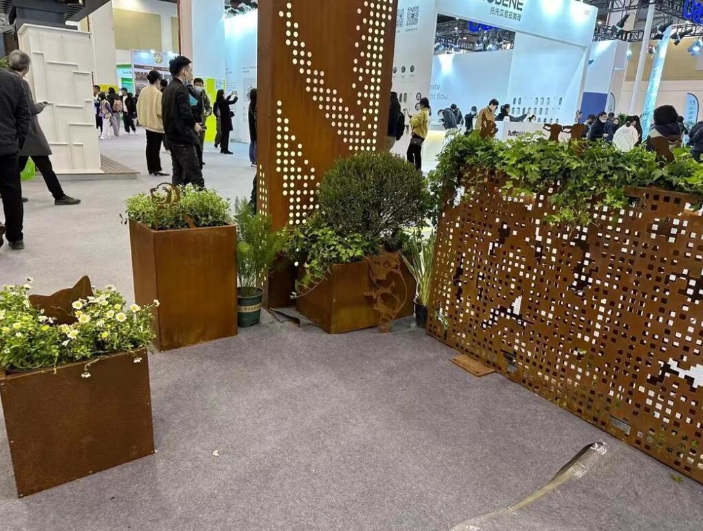 崇左耐候钢花箱